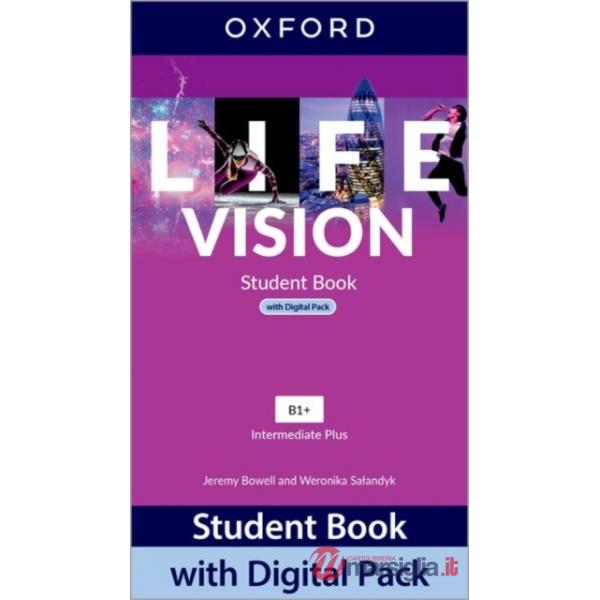 LIFE VISION INTERMEDIATE PLUS STUDENT BOOK WITH DIGITAL PACK