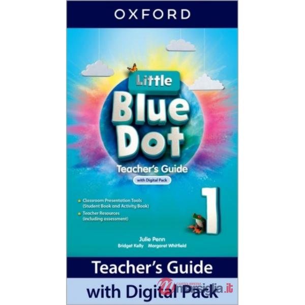 LITTLE BLUE DOT 1: TCH BK W/DIG PK