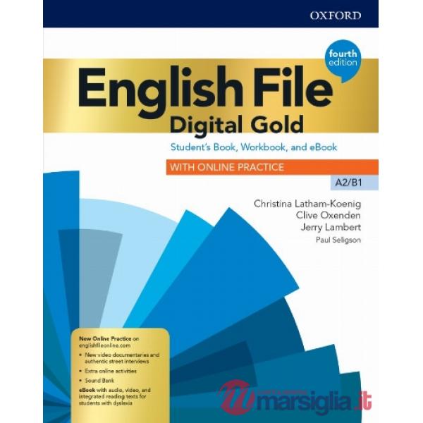 ENGLISH FILE 4TH ED GOLD PRE-INT: SB/WB EBOOK & OP