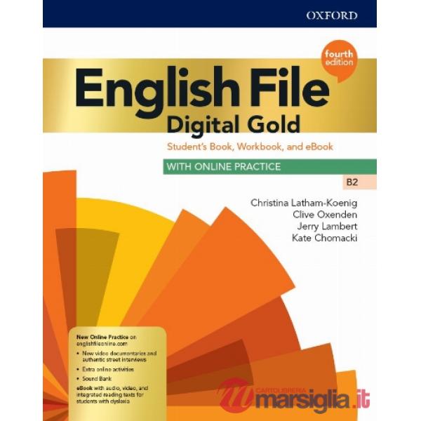 ENGLISH FILE 4TH ED GOLD UPPER-INT: SB/WB EBOOK &