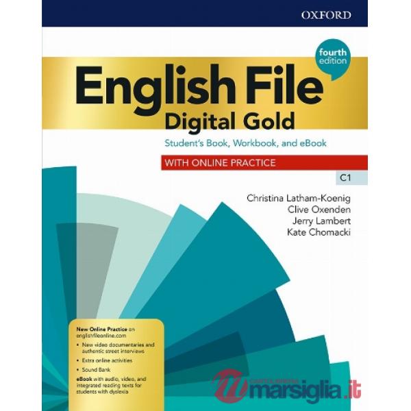 ENGLISH FILE 4TH ED GOLD ADV: SB/WB EBOOK & OP PK