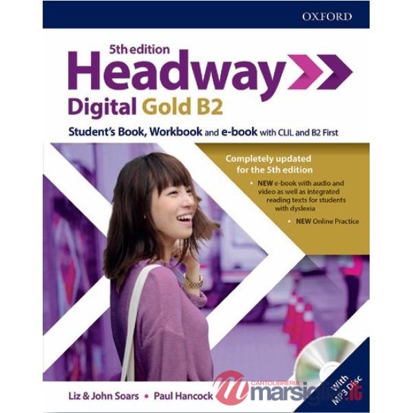 HEADWAY 5TH ED UPPER-INT: SB WB EBOOK & OP PK