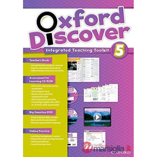 OXF DISCOVER 5: TB + ONL PRACT