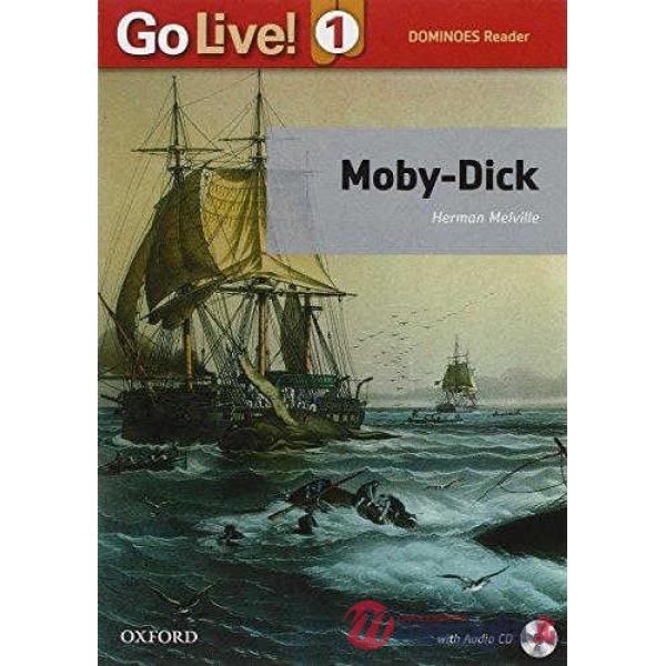 GO LIVE READER 1: MOBY DICK - BK + CDROM