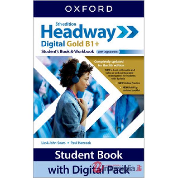 HEADWAY 5E HUB GOLD B1 + : BU + SBWB + DIG