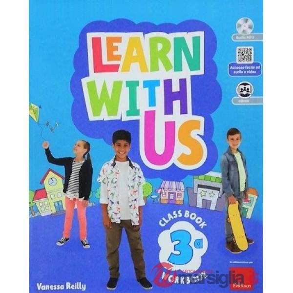 LEARN WITH US 3: CB&WB CON QR CODE & EBK + CD 3