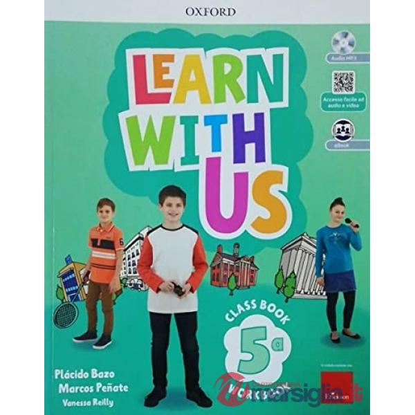 LEARN WITH US 5: CB&WB CON QR CODE & EBK + CD 5