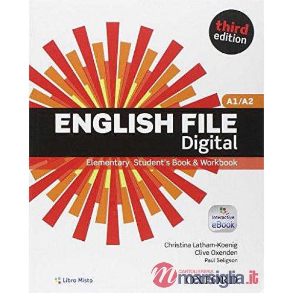 ENGL FILE 3RD ELEM DIG: VC + SB & WB + KEY + EBK