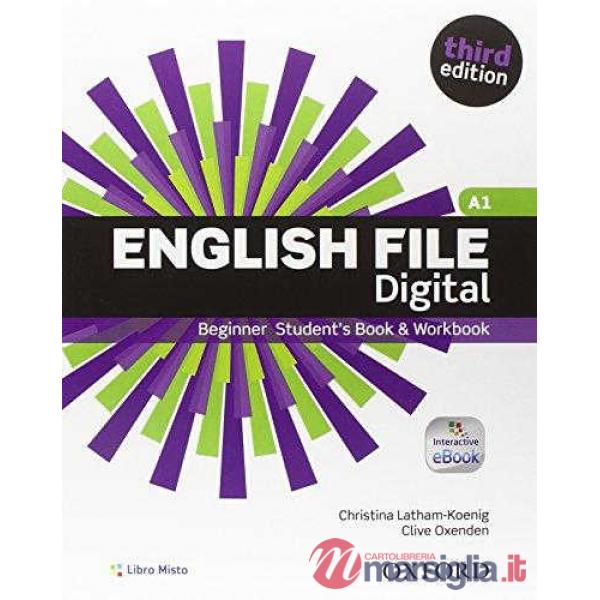 ENGL FILE 3RD DIG BEG: SB & WB + ITAL COMP + EBK