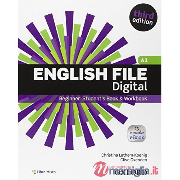ENGL FILE 3RD DIG BEG: SB&WB + ITAL COMP + EBK