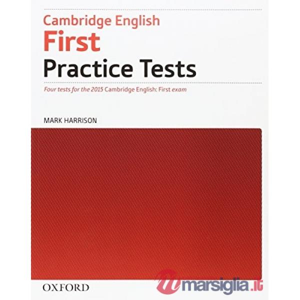 FIRST PRACTICE TESTS (STB NO CHIAVI) SENZA CD
