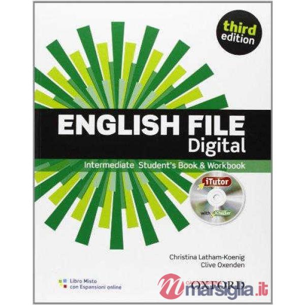 ENGL FILE 3RD INT DIG: SB & WB + KEY