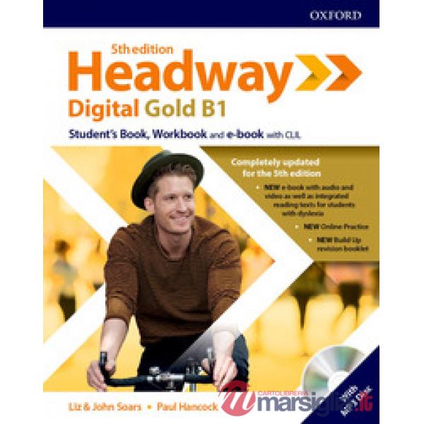 HEADWAY 5E DIG GOLD B1: SB/WB W/KEY + SRC