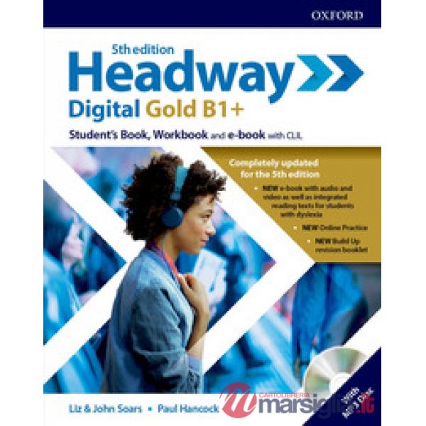 HEADWAY 5E DIG GOLD B1 + : SB/WB W/KEY + SRC