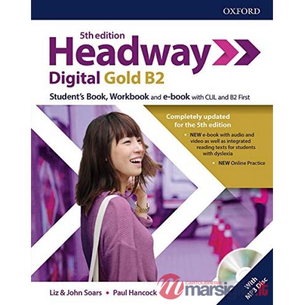HEADWAY 5E DIG GOLD B2: SB/WB W/O KEY + SRC