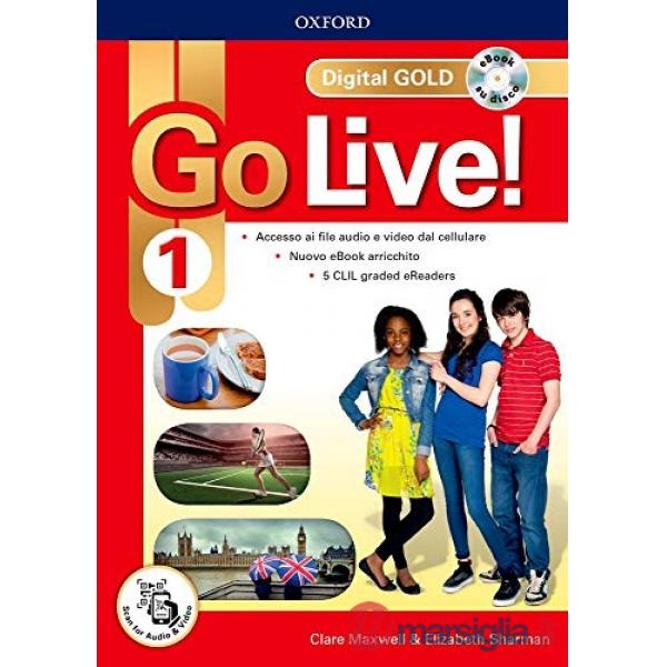 GO LIVE 1 GOLD: SB/WB QR CODE + EBK CODE + EBK DIS