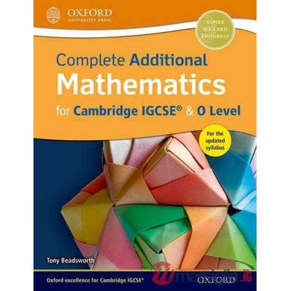 IGCSE: COMPL ADDITIONAL MATHEMATICS - SB