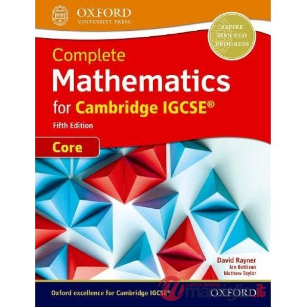 COMPLETE MATHEMATICS CORE IGCSE 2018