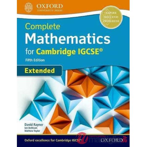 COMPLETE MATHEMATICS EXTENDED IGCSE 2018