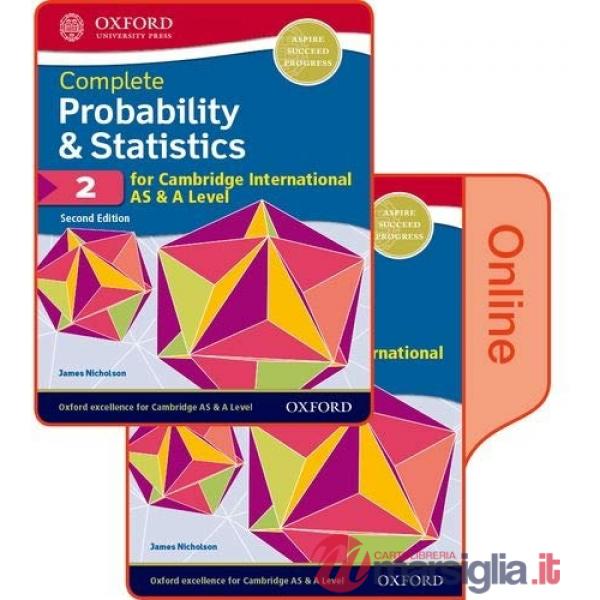 CAMBRIDGE ENGLISH AS - A 2018 2E: PROBABILITY & STATISTICS 2