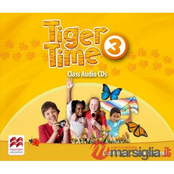 TIGER TIME LEVEL 3 CLASS AUDIO CD'S