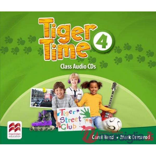 TIGER TIME LEVEL 4 CLASS AUDIO CD'S