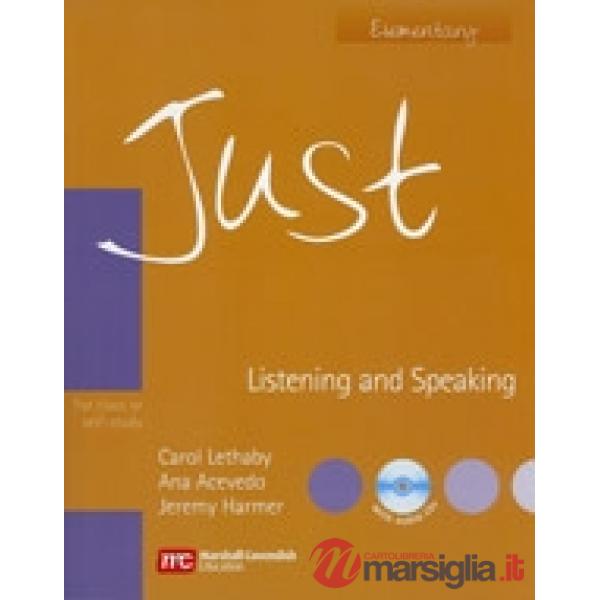 JUST LISTEN & SPEAK ELEMEN. + CD