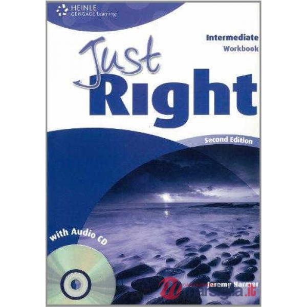 JUST RIGHT INTERM WORKB + KEY + CD