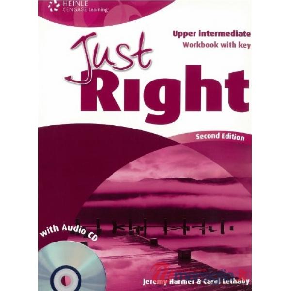 JUST RIGHT UPP-INT WORKB + KE + CD