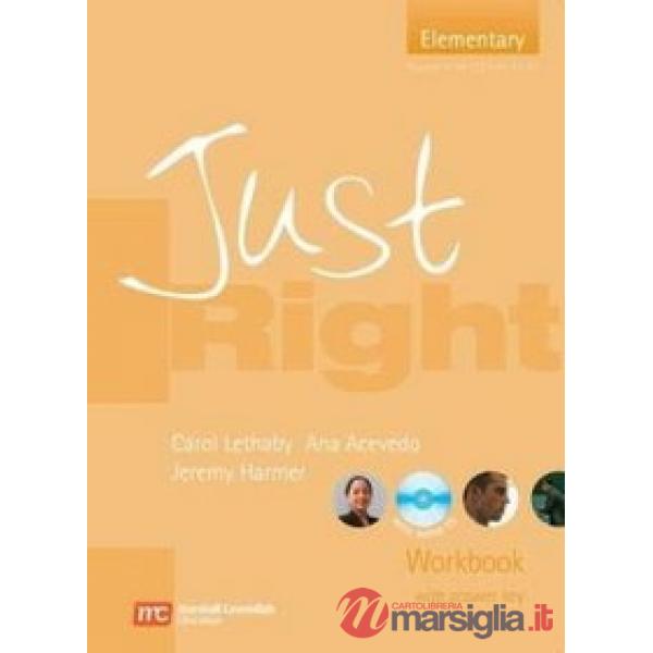 JUST RIGHT ELEMEN WORKB + KEY + CD