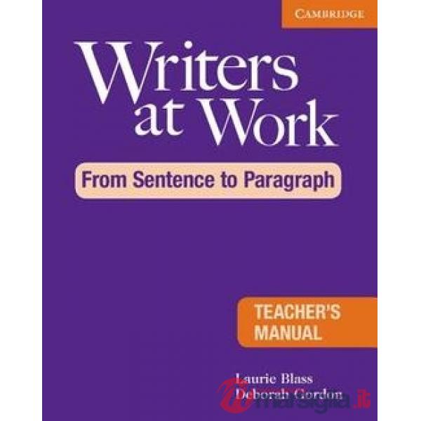 WRITERS AT WORK SENTENCE PARAG. TCH