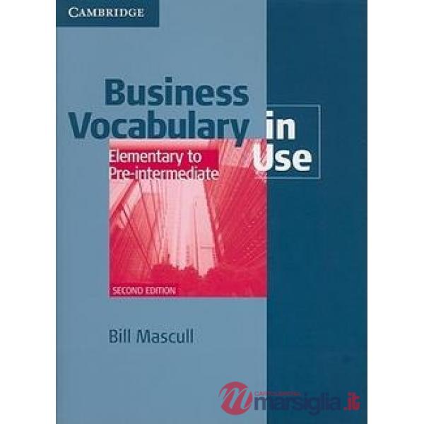 BUSINESS VOCAB IN USE 2ED ELEM TO PRE