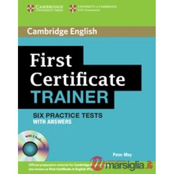 CAMBRIDGE FIRST TRAINER W/A + CD