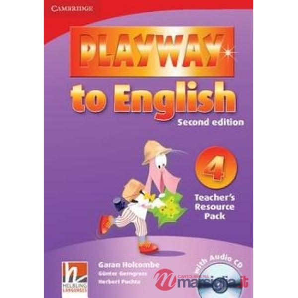 PLAYWAY TO ENGLISH 2ED 4 TCH PK + CD