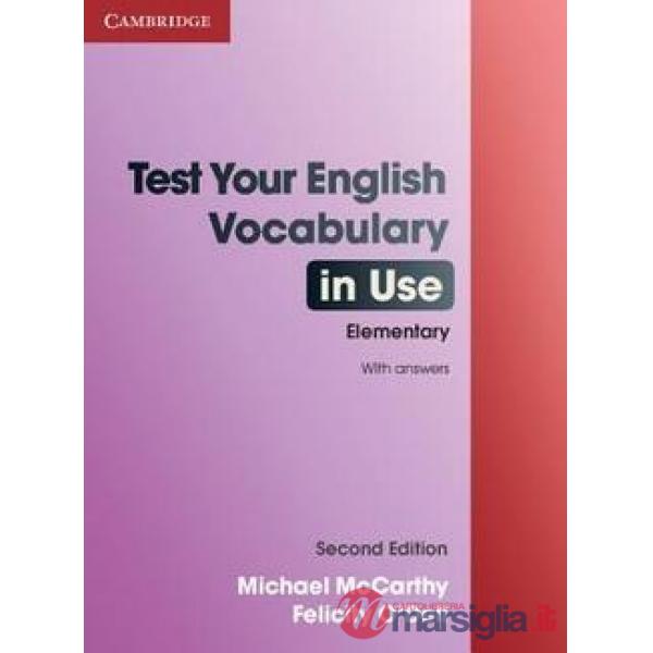 TEST ENGL VOCAB USE 2ED ELEM W/A