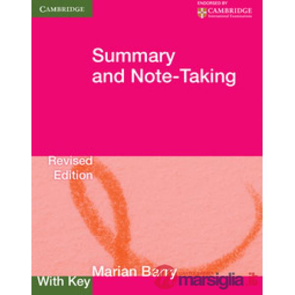 SUMMARY AND NOTE - TAKING W/KEY