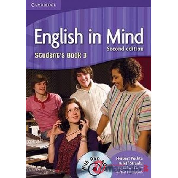 ENGLISH IN MIND 2ED 3 STD + DVD - ROM