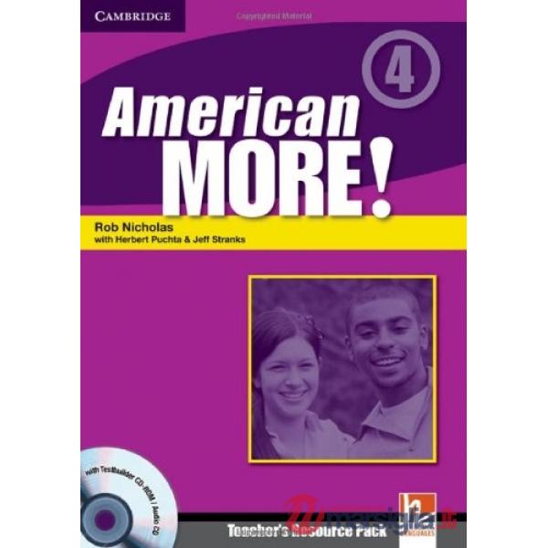 AMERICAN MORE! 4 TEACHER PACK + TEST CD - ROM