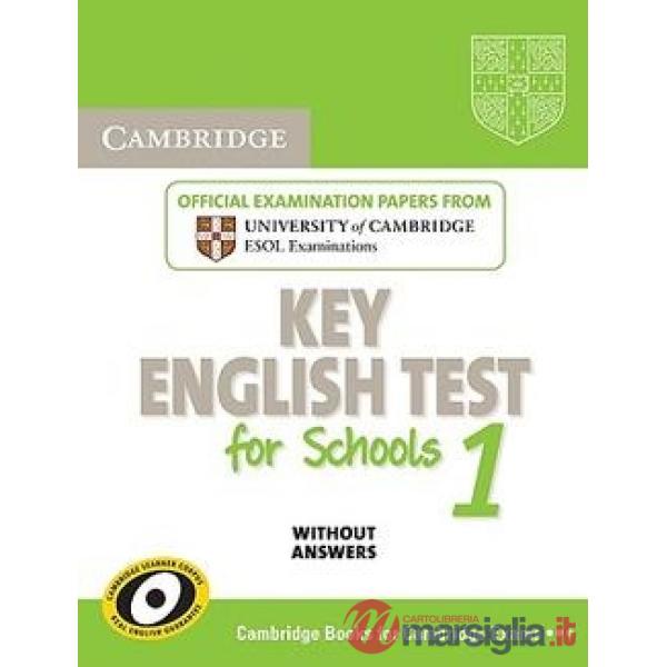 ESOL CAMBRIDGE KET FOR SCHOOL 1 STD WO/A