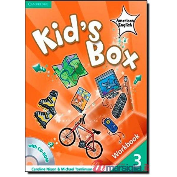 KID'S BOX AMERICAN ENGL 3 WORKBOOK + CD - ROM