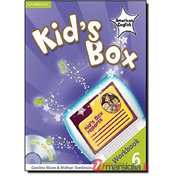 KID'S BOX AMERICAN ENGL 6 WB + CD - ROM