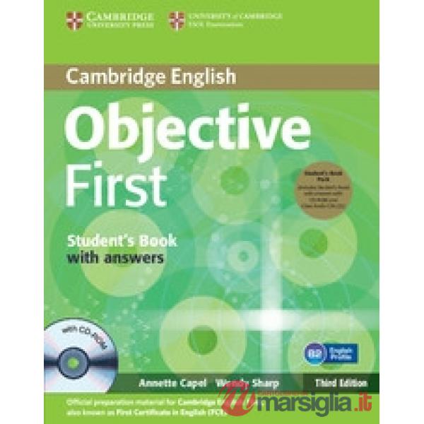 OBJECTIVE FIRST 3ED SB W/A + CDROM + CLASS CD (2)