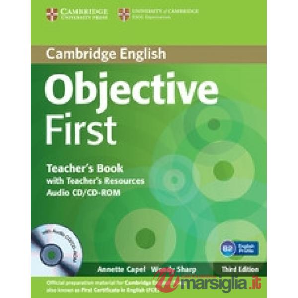 OBJECTIVE FIRST 3ED TCH + CD/CDROM