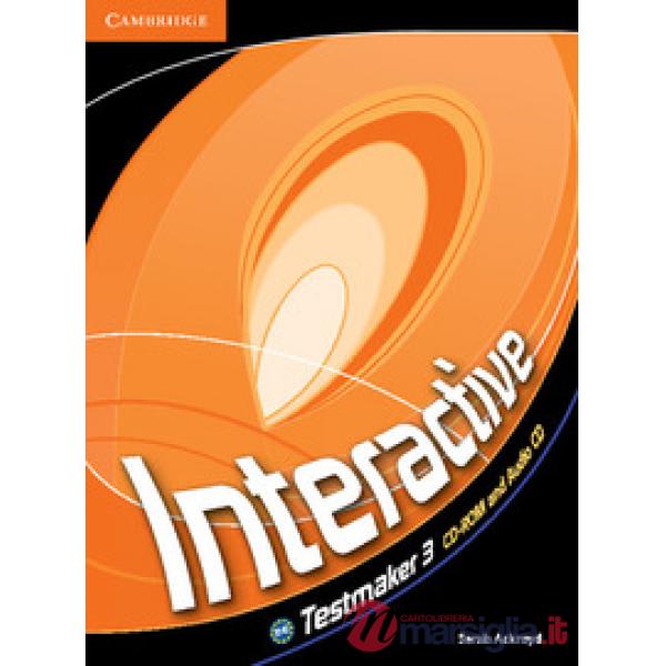 INTERACTIVE 3 TESTMAKER CDROM + CDAUDIO