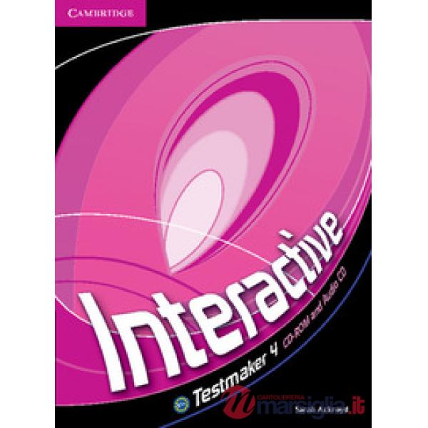 INTERACTIVE 4 TESTMAKER CDROM + CDAUDIO