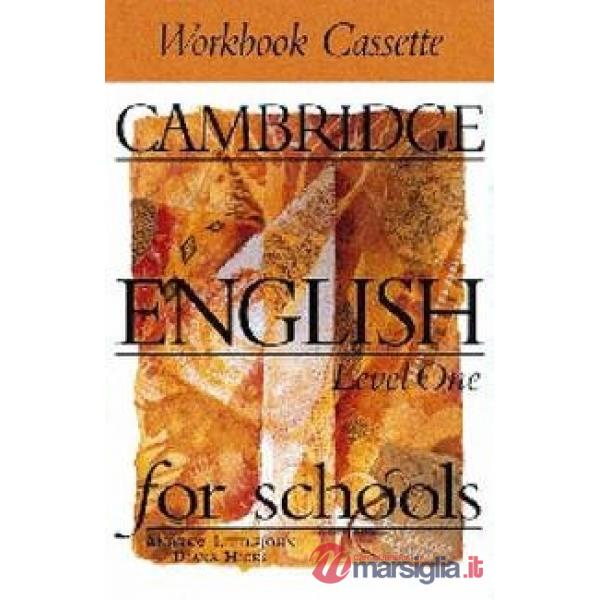 CAMBRIDGE ENGLISH FOR SCHOOLS 1, CASS.