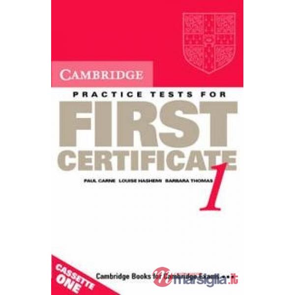CAMBRIDGE FIRST CERT. IN ENGL. 1 CASS