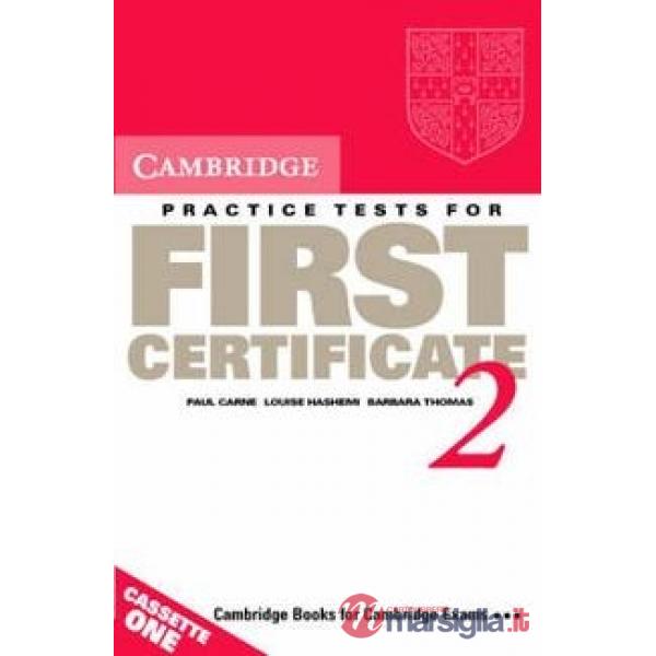 CAMBRIDGE FIRST CERT. IN ENGL. 2 CASS.