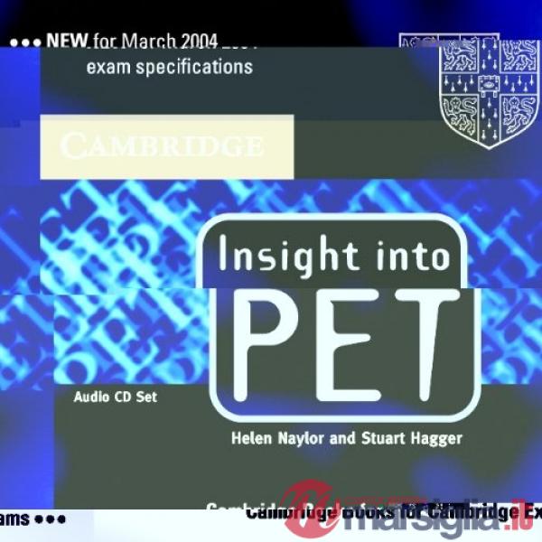 INSIGHT INTO PET CD