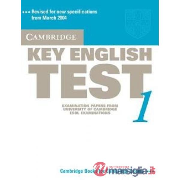 UCLES CAMBRIDGE KEY TEST 1 2ED STD